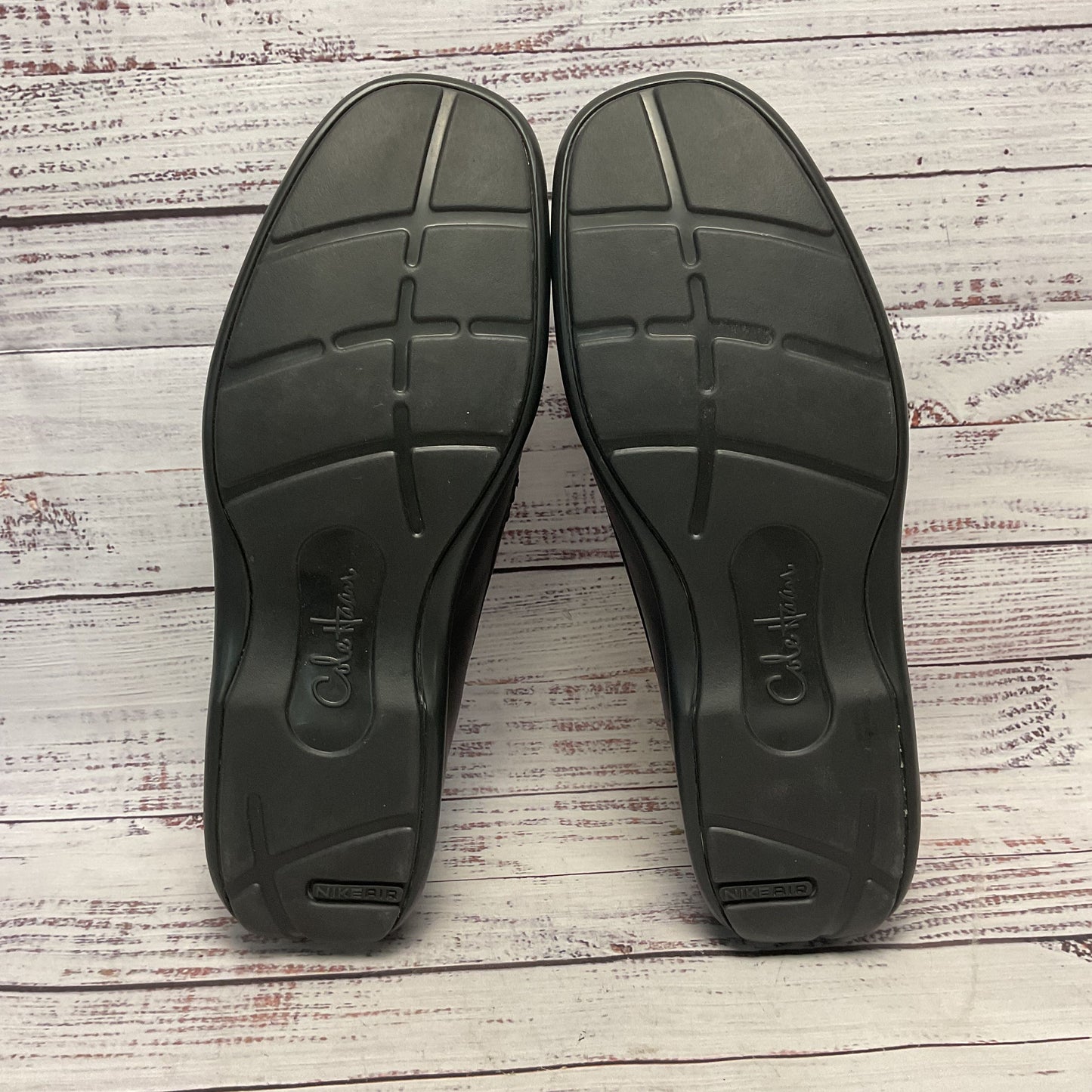 Cole Haan Air Dempsey Venetian Black Leather Loafer Dress Shoe Men 11.5 1/3