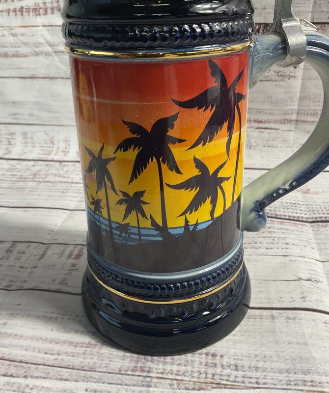 NEW Original King German Stein Tropical Skiing Made In Germany