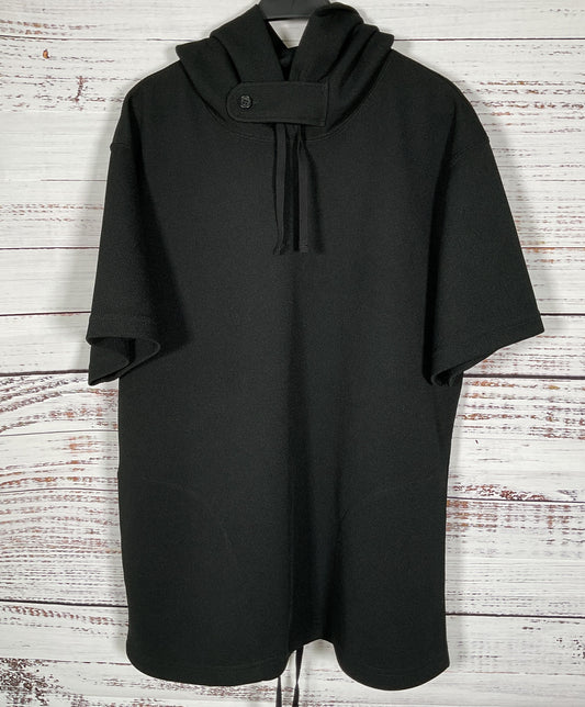 Engineered Garments Men's Black Short Sleeve Hoodie Size M Made in The U.S.A.