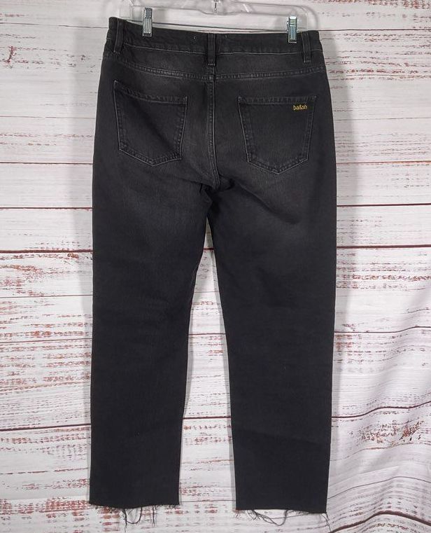 BA&SH Evan Raw Hem Jeans Blackstone 2