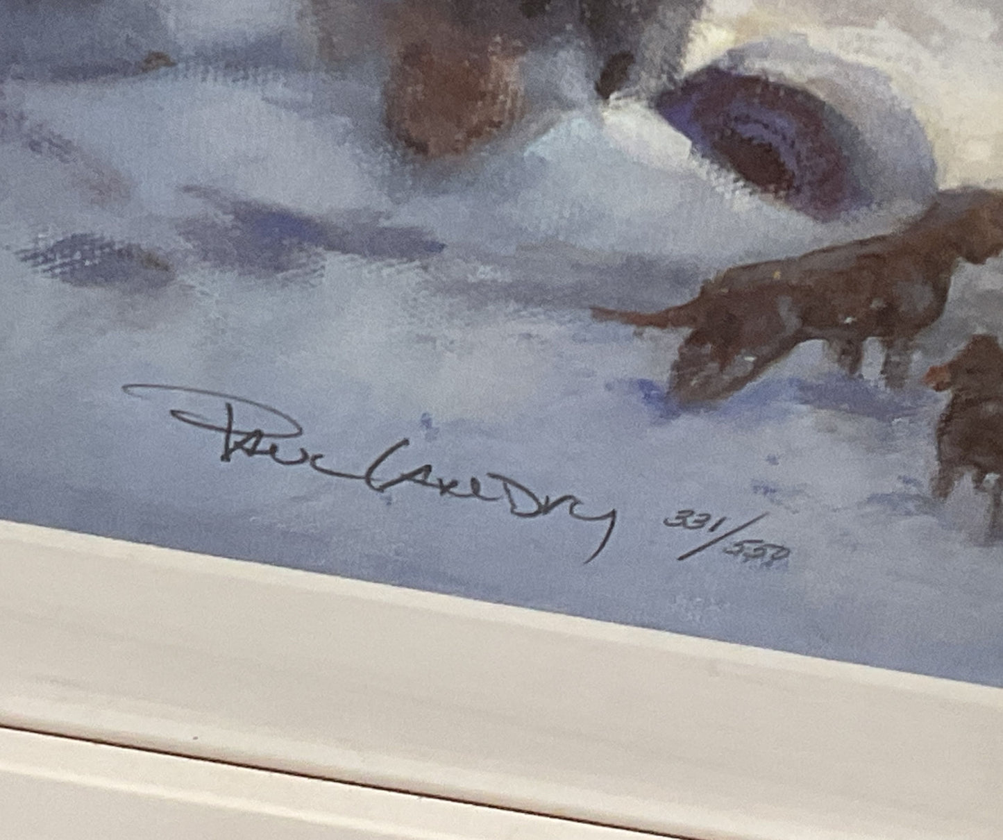 A Christmas Story by Paul Landry Signed Framed Print