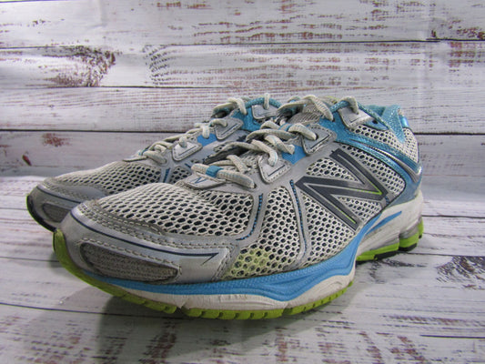 New Balance 880 V2 Women's Silver Low Top Sneakers Size 9.5 W880WB2