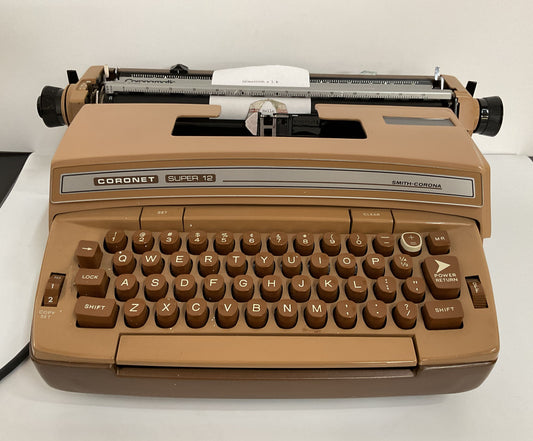 Vintage Smith-Corona Coronet Super 12