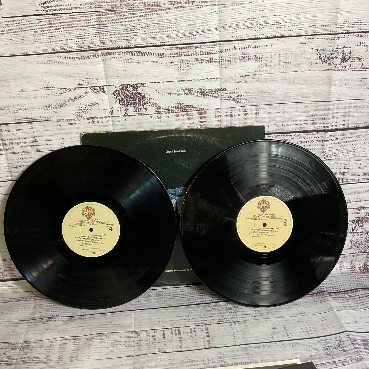 SUPERMAN: The Movie Original Soundtrack Record Vinyl