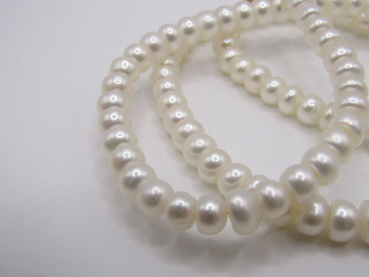 Michael Anthony Freshwater Pearl Necklace With 10k Yellow Gold Clasp