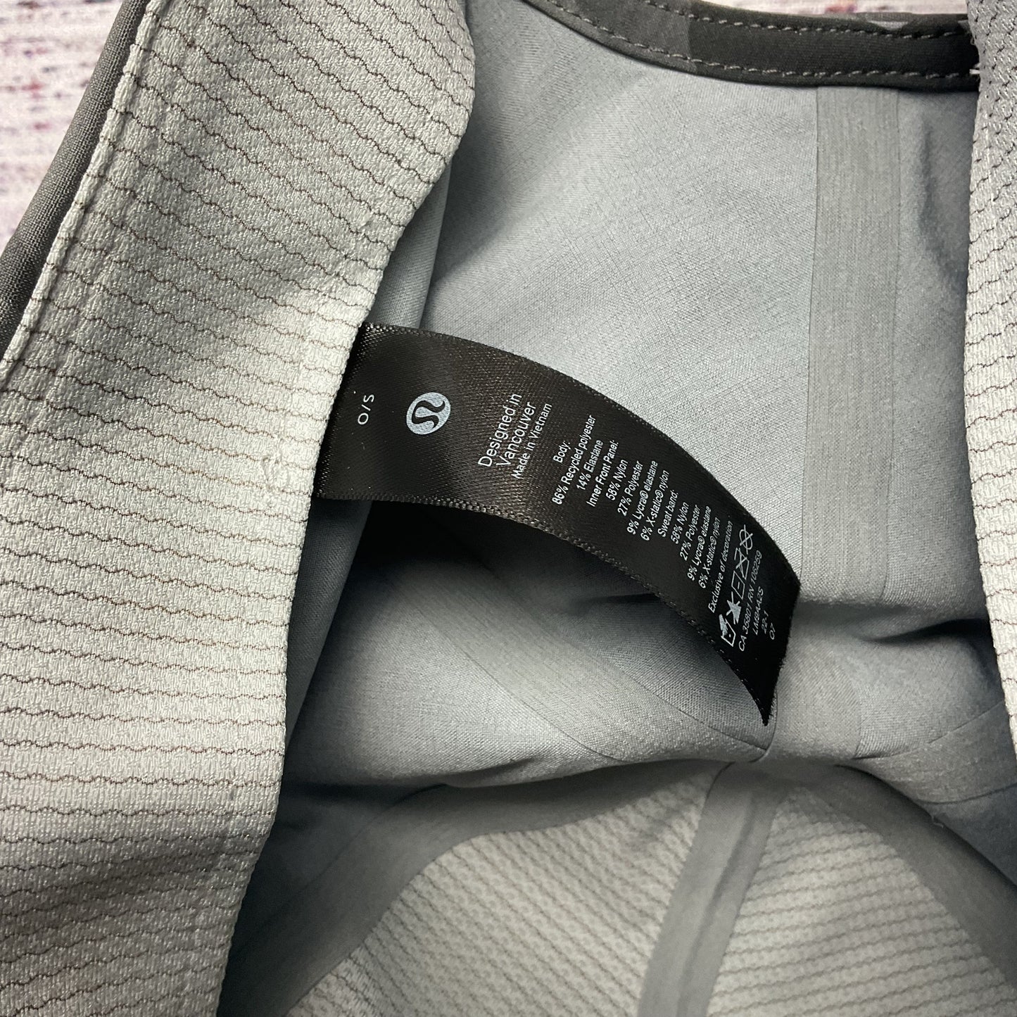 Lululemon Fast Free Run Grey Camo Hat - Size O/S