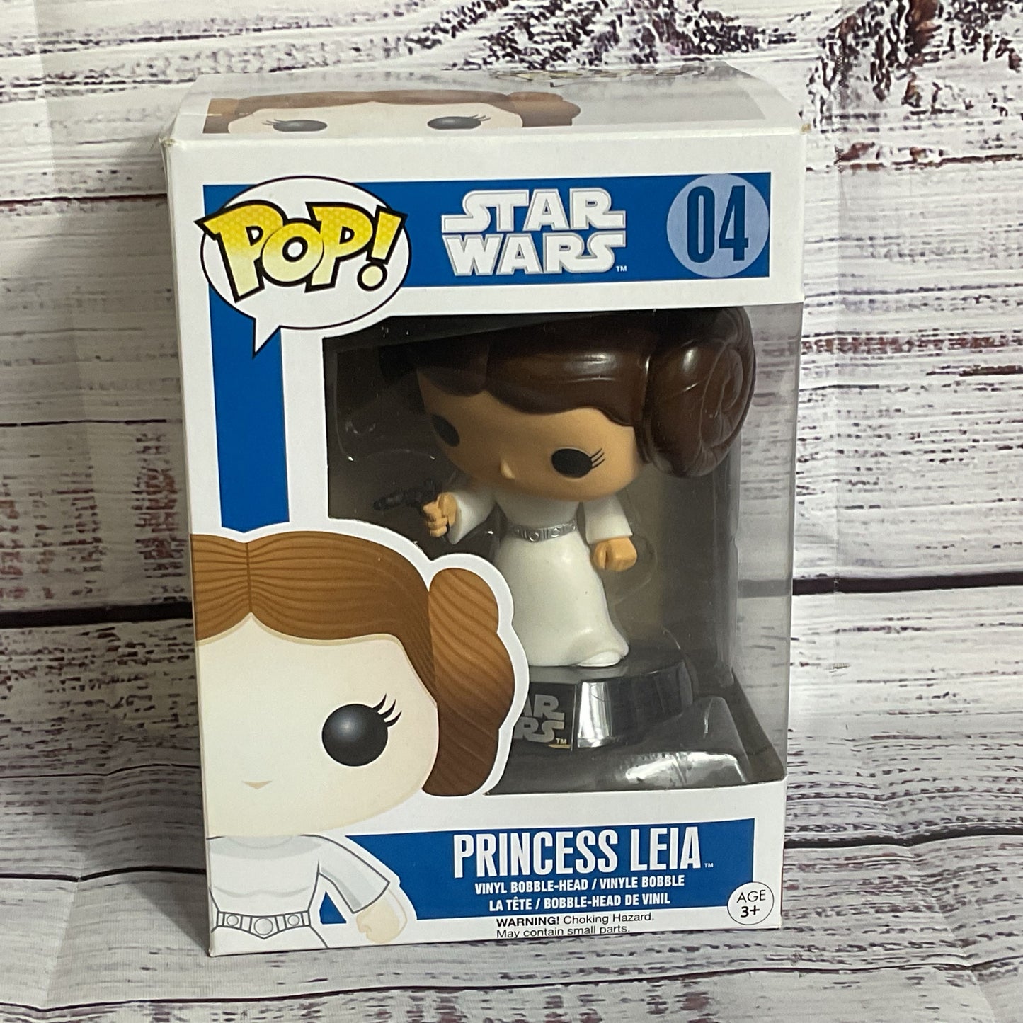 FUNKO POP Star Wars Princess Leia Bubblehead #04