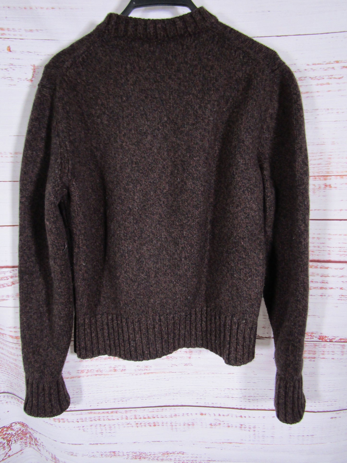 Hugo Boss Men's Brown Wool Blend Sweater Size S