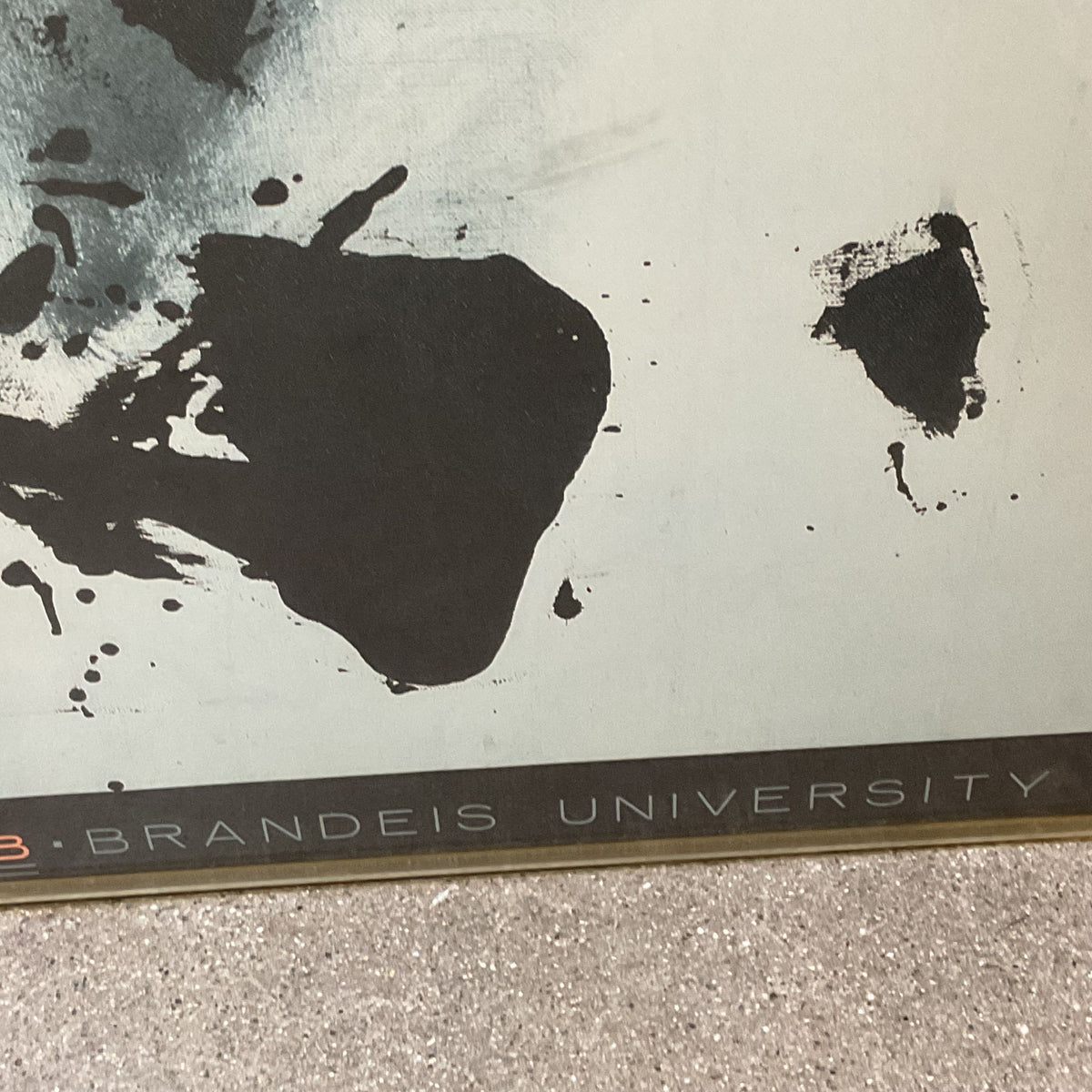 VTG. Rose Art Museum ADOLPH GOTTIEB "Rising" Brandeis Univ. Lithograph Poster