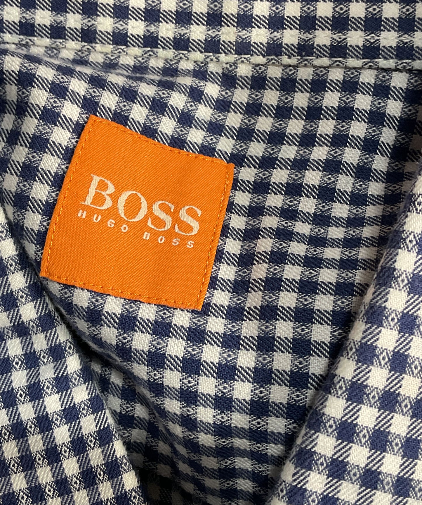 Boss Hugo Boss Checkered Long Sleeve Dress Shirt Multicolor M