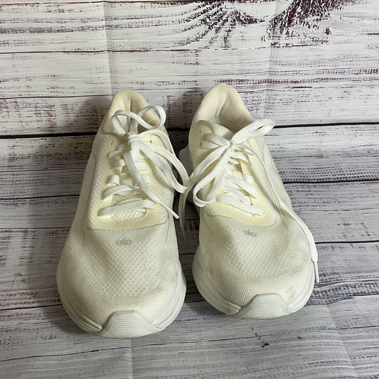 ALO A0590U Unisex White Running Shoes- SZ 8M/ 9.5W