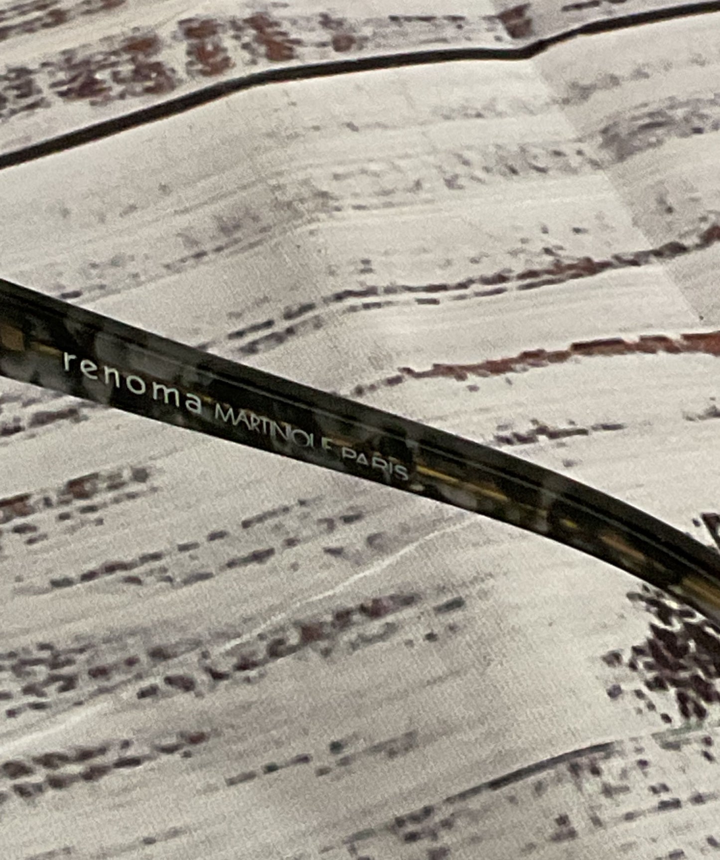 RENOMA MARTINIQUE PARIS Tortoise Eyeglasses 20-081 Frames - Size 145
