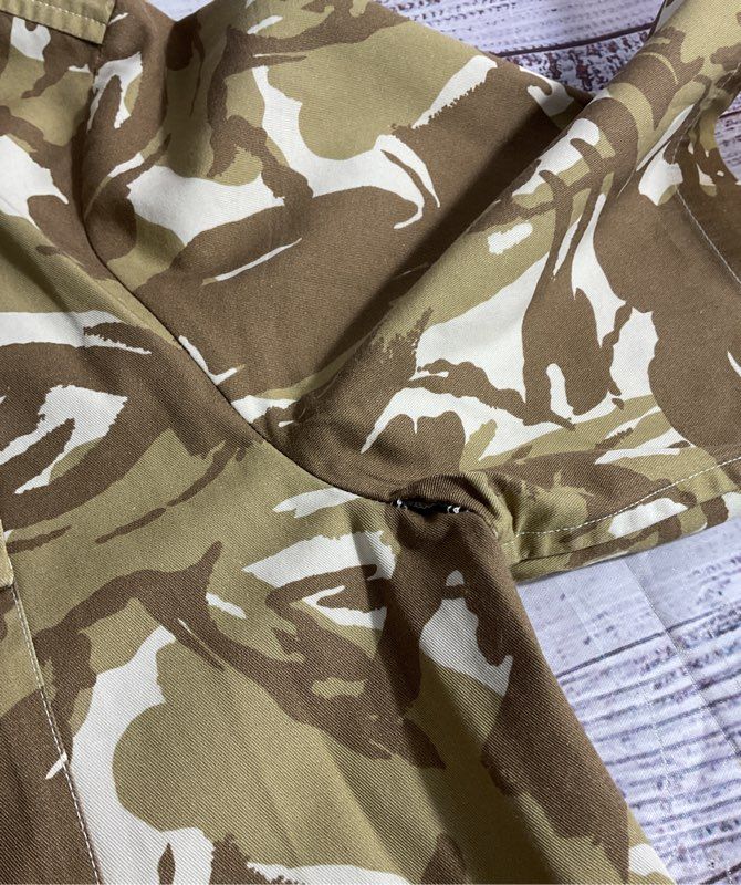 APC Rue Madame Paris Camo Button Up Shirt Size L