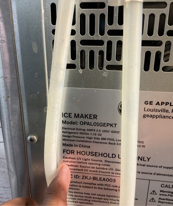 Ge Profile™ Opal™ Nugget Ice Maker + Side Tank, Countertop Icemaker