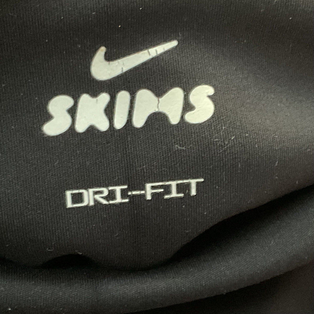 NIKE X SKIMS Black 5" Inseam Biker High Waist Shorts- SZ S