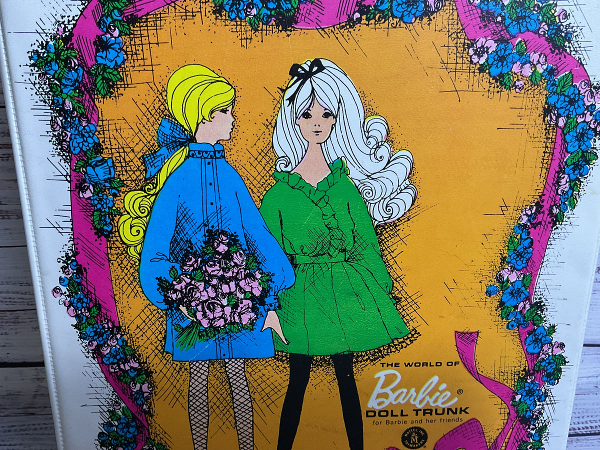 VTG. 1968 Mattel BARBIE Doll Trunk