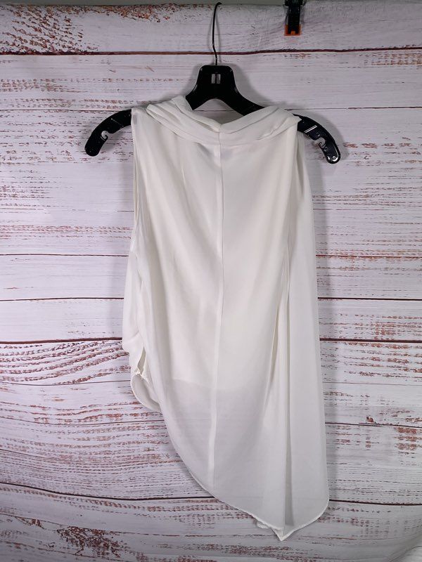 Philippe Derey Women's White Tank Top Size S Sleeveless