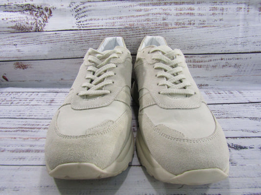 Koio Volterra Women's Suede Low Top Sneakers Size 10 Made in Italy
