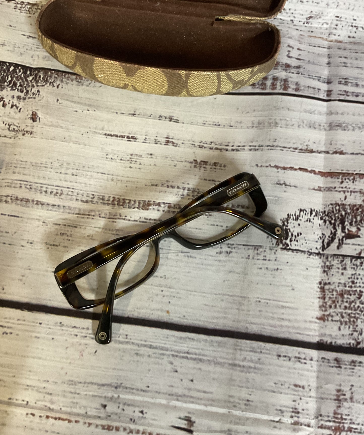 COACH HC6011 (Gabriella) Tortoise Eyeglasses Frames - Size 135