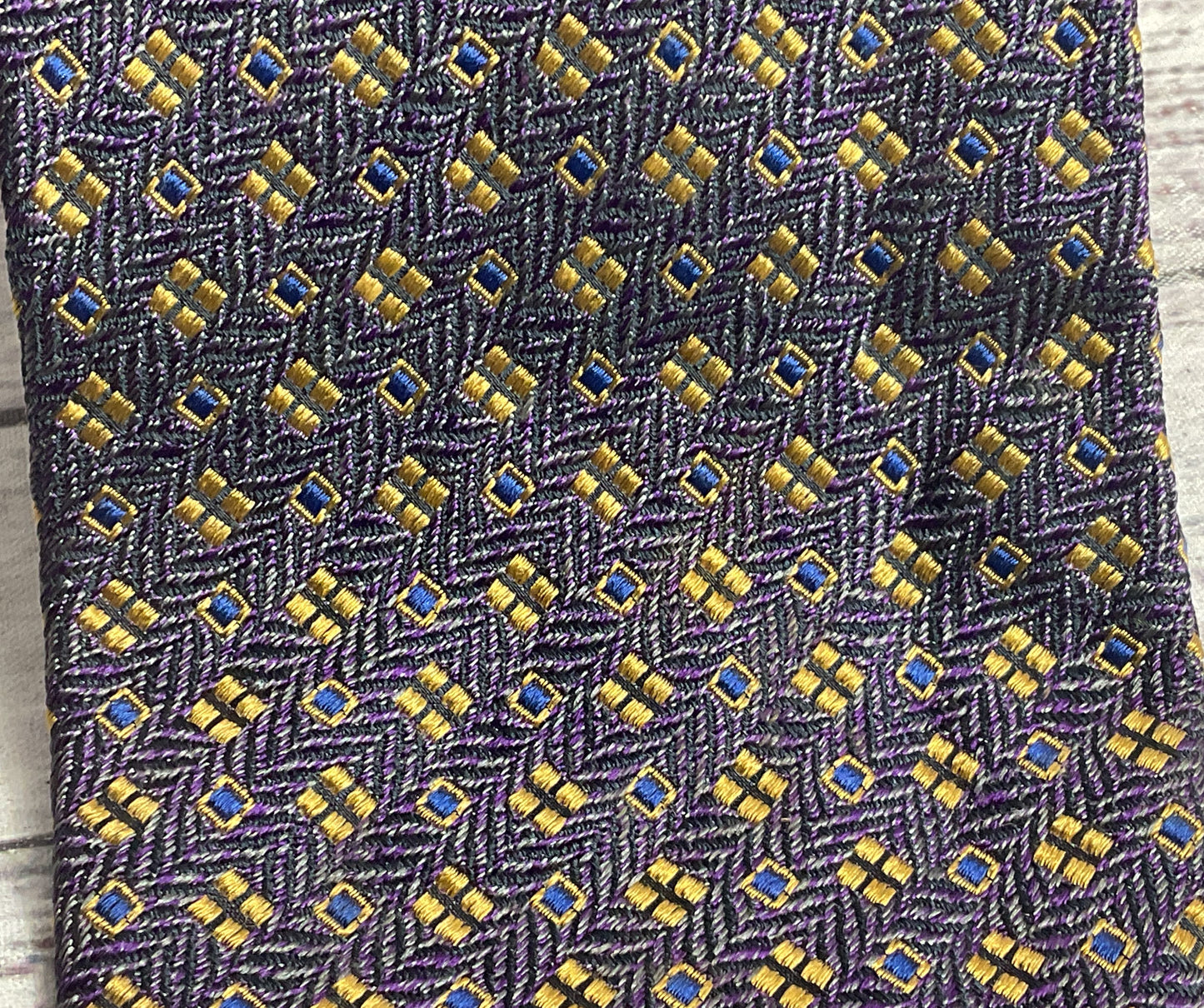Valentino Geometric Patterned Tie Multicolor OS