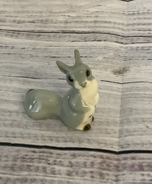 Vintage Animal Dog Cat Figurine Lot Of 5 Multicolor