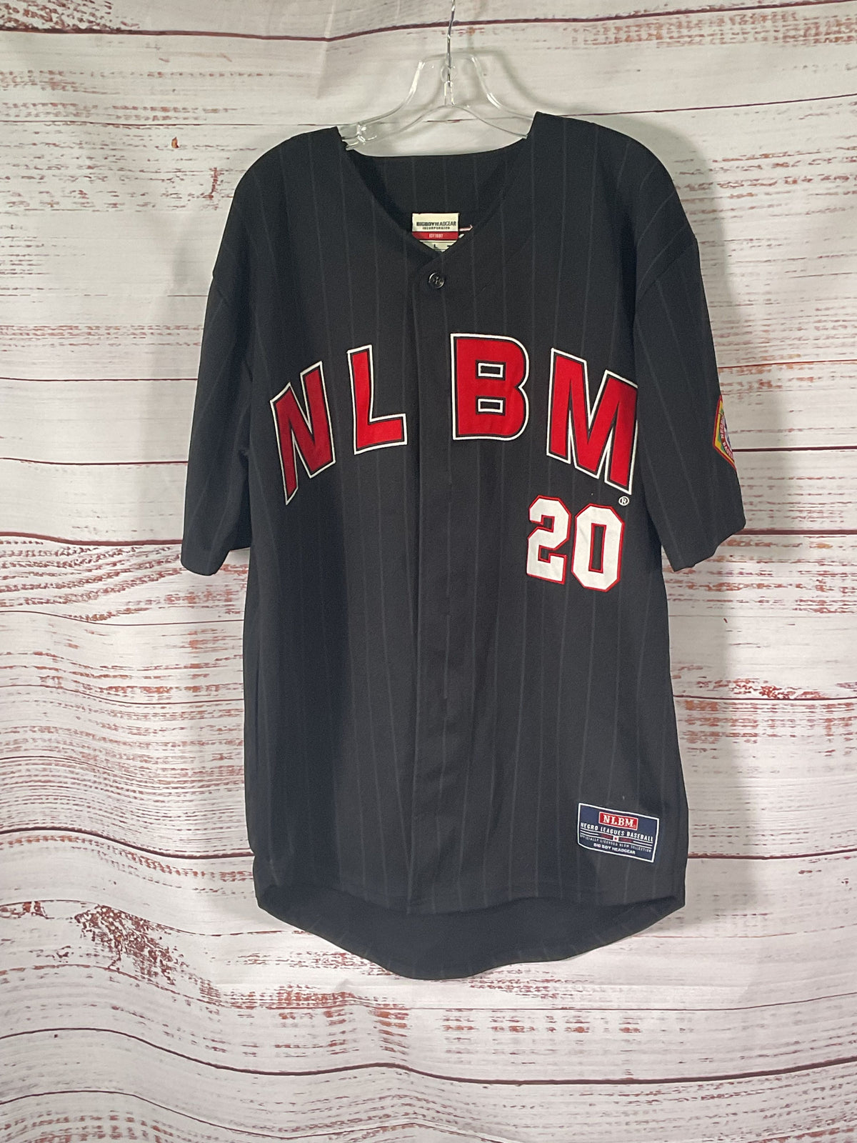 Big Boy Headgear Black NLBM Jersey - Size L