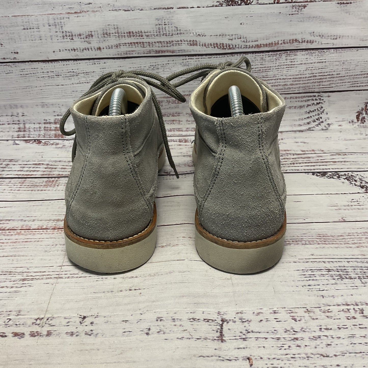Pointer Connor Grey Suede Wedge Sole Chukka Boot Men Size 9