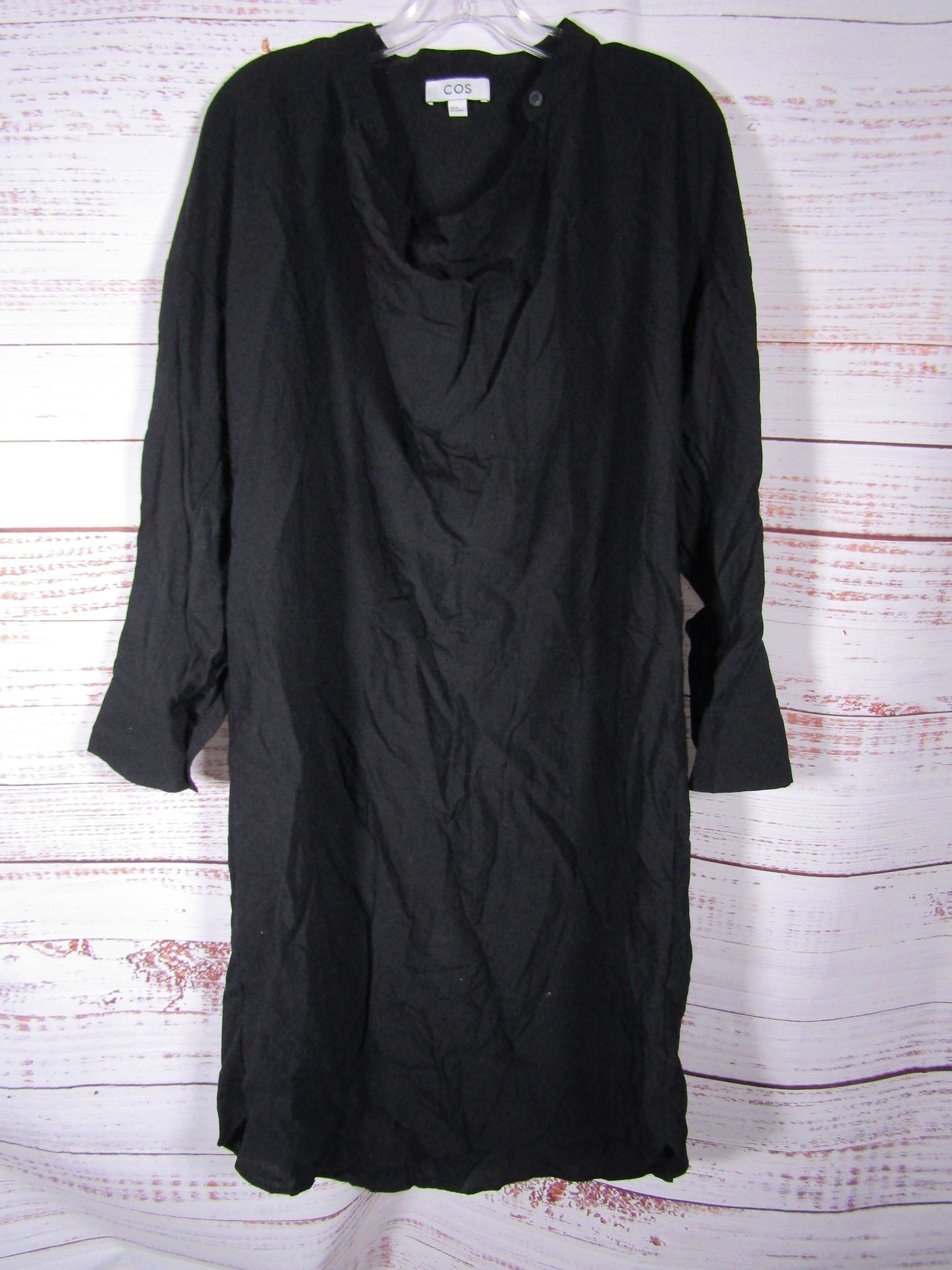 COS Women's Black Long Sleeve Dress Size 34