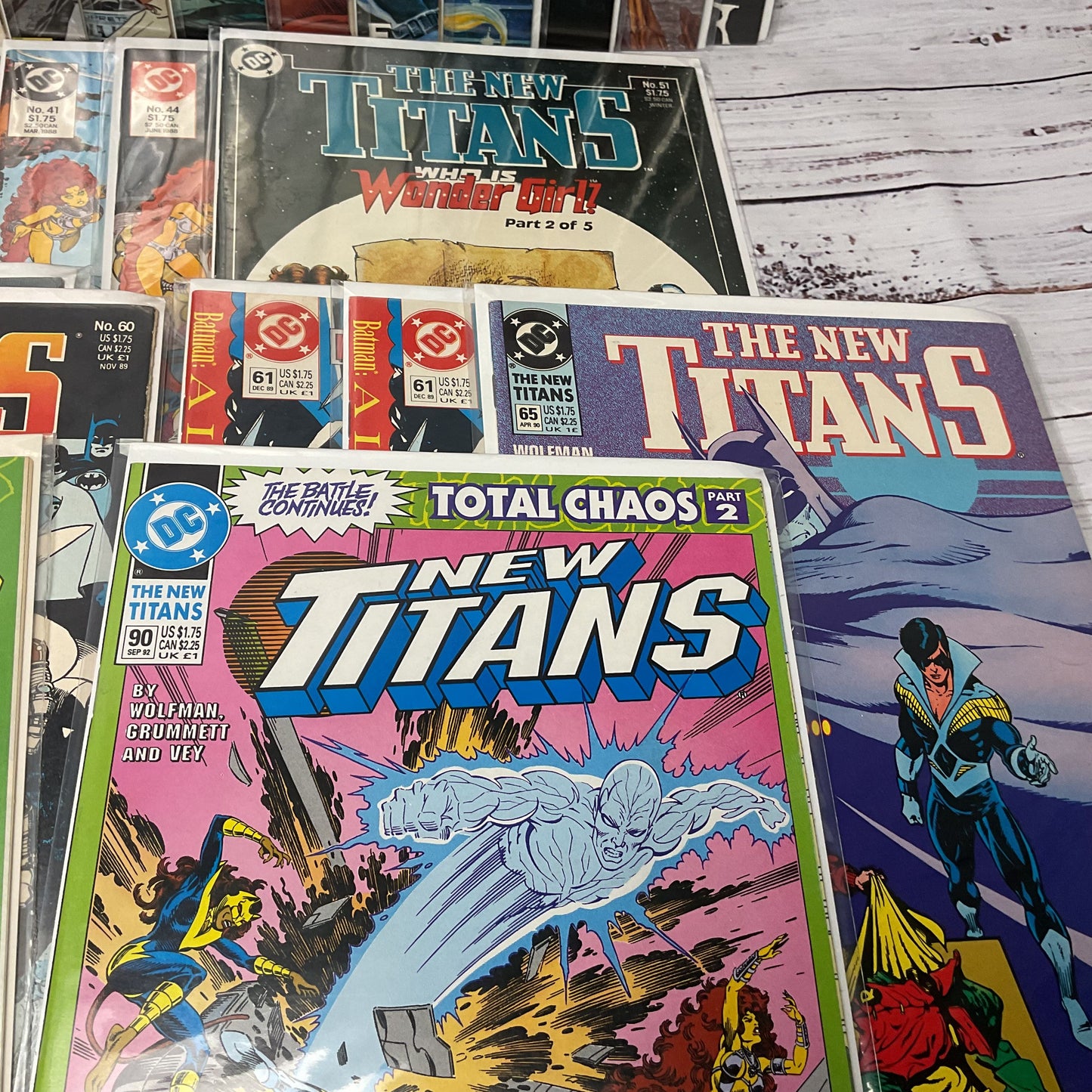 The New Teen Titans Vol 2 Dc Comics Lot Of 35 Comic Books Between 2 93