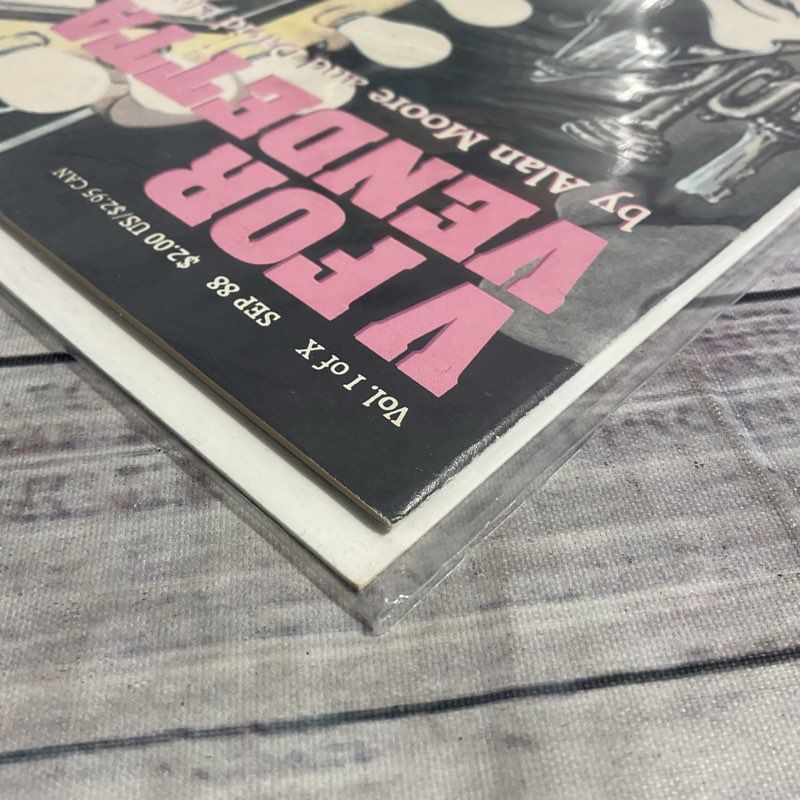 V For Vendetta Vol. 1 & 2 1988 Vintage Dc Superhero Comics