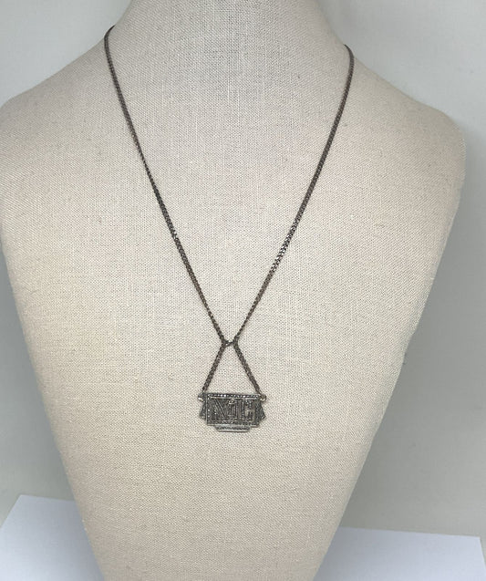 NDC Sterling Silver Marcasite Vintage Necklace