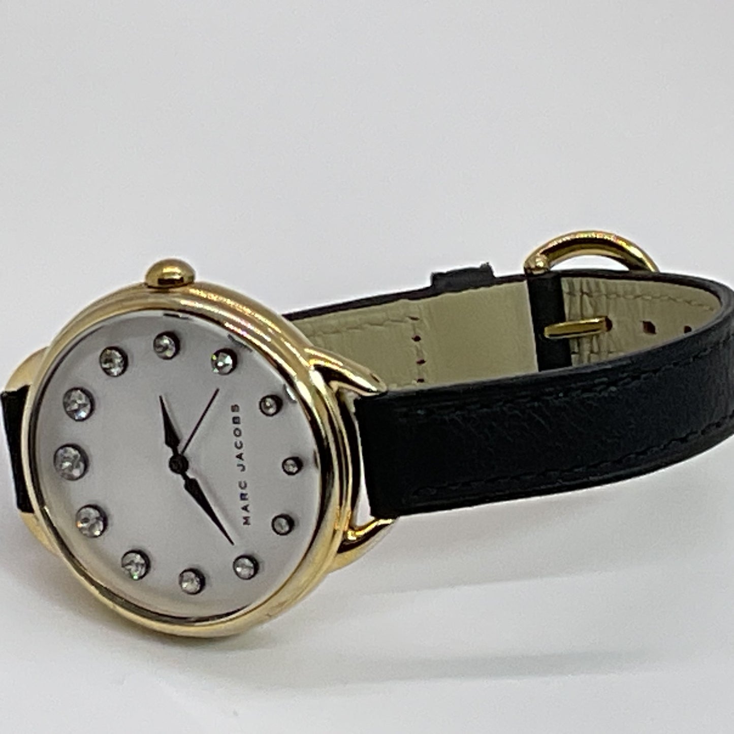 MARC JACOBS Betty Crystals Gold Tone Women's Watch (NEEDS BATTERY)