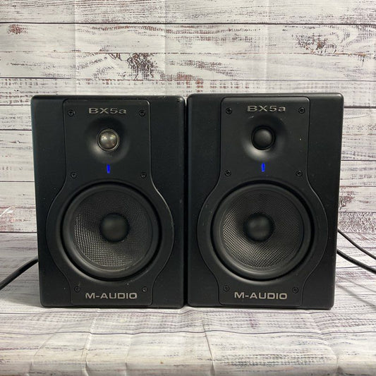 M-Audio Studiophile BX5a Deluxe Speakers Only *WORKS*