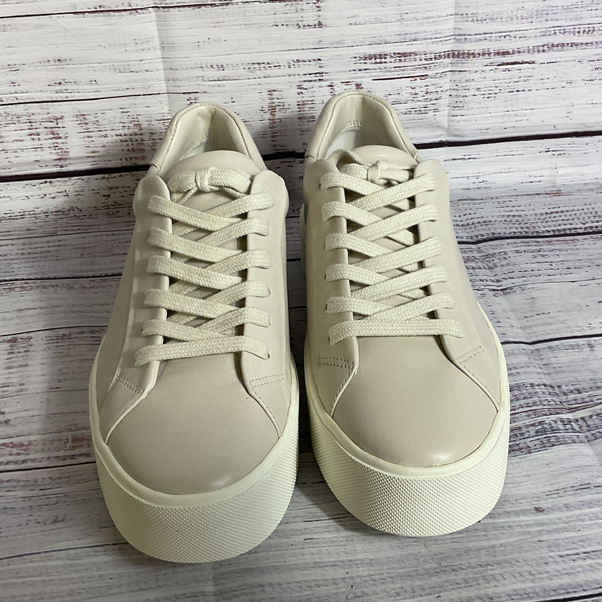 NWOB VINCE. Men's Taupe Slip-On Shoes- SZ 7.5