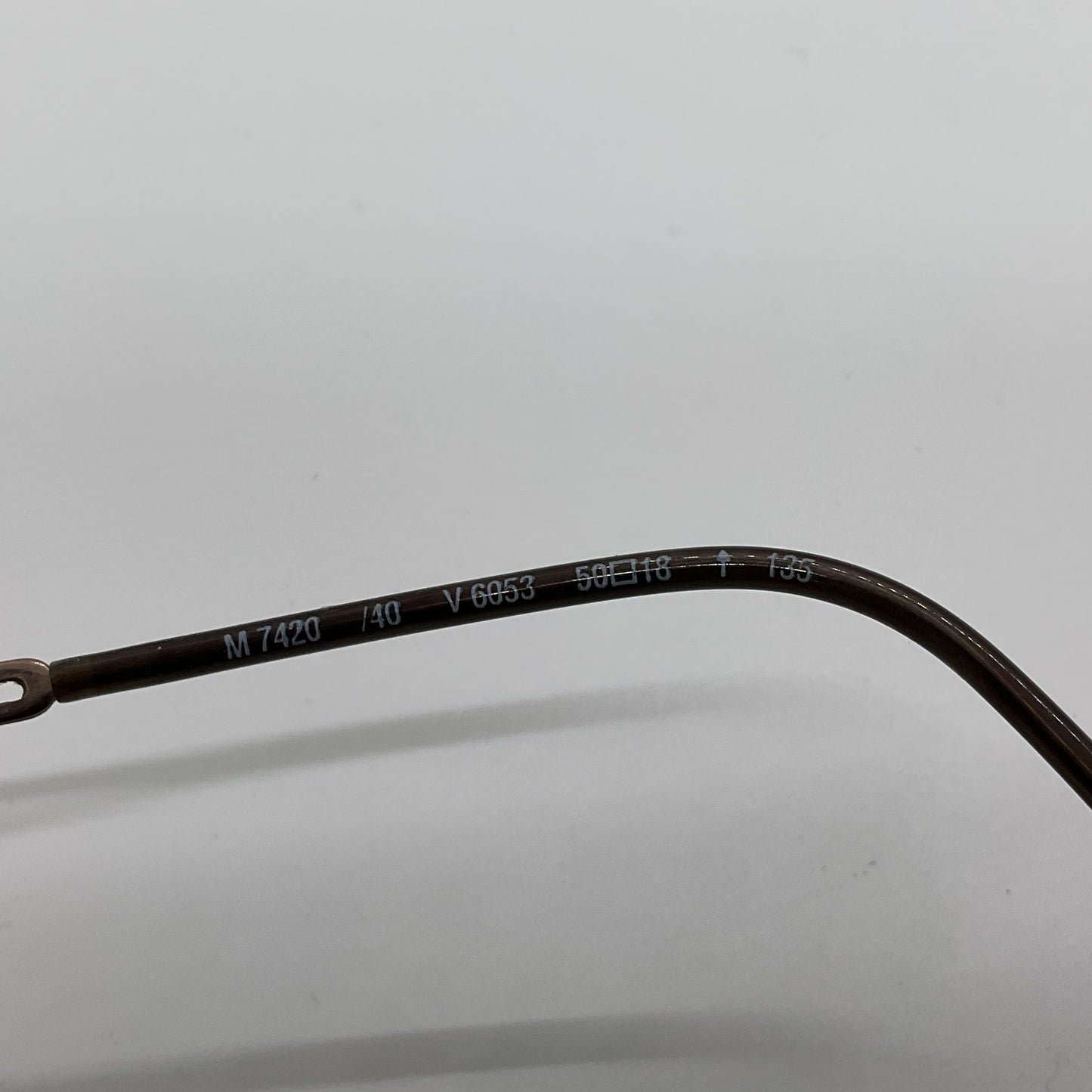 Great Cond. SILHOUETTE M7420 V6053 Unisex Eyeglasses- 50[ ]18 135 (FRAMES ONLY)
