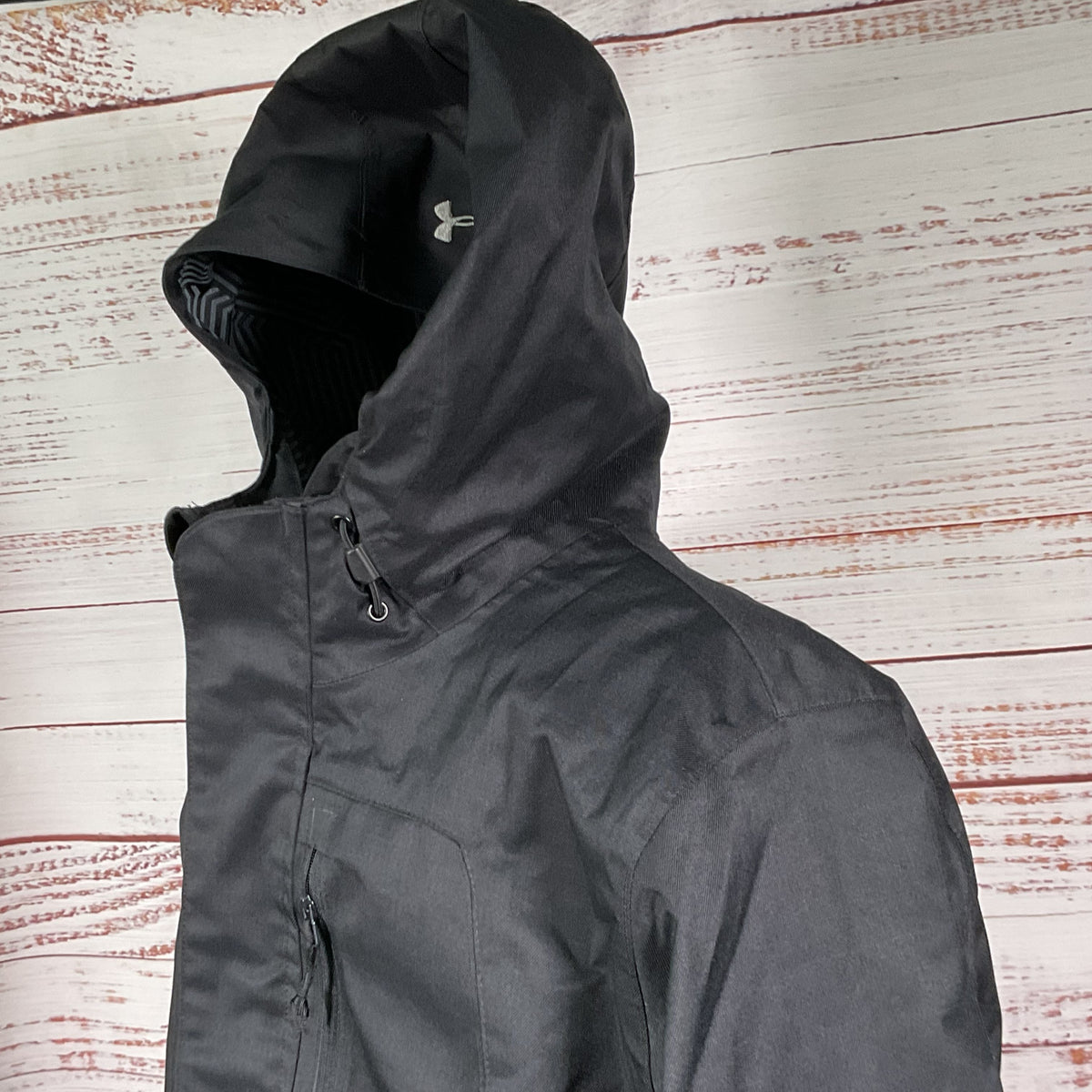 UNDER ARMOR Women's Storm 2 Black Jacket- SZ XL