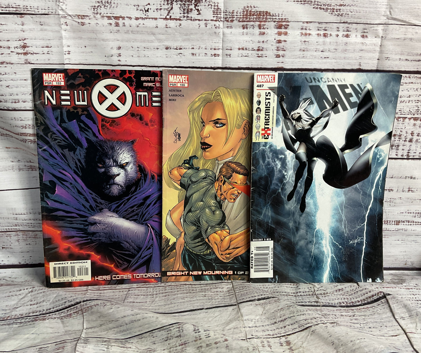 Marvel Comics X Men Lot of 6 Comic Books