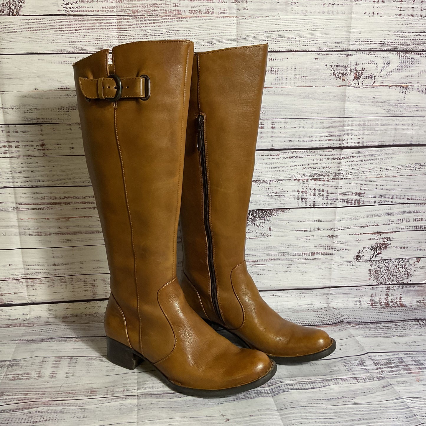 BORN "Crown" Women's Brown Knee High Boots- SZ 6.5