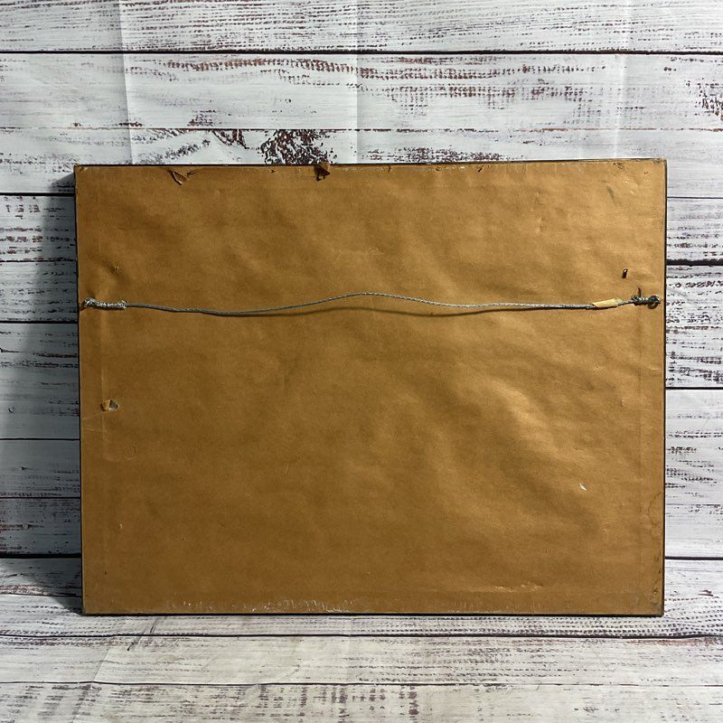 Antique 1871 Fruits of the Tropics by Currier & Ives Hand Colored Lithograph