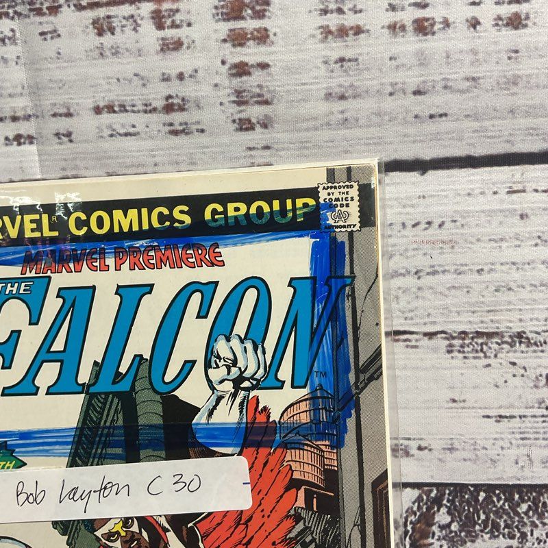 VTG. 1972 The Falcon 1st Appearance Marvel Premiere #40 Ungraded