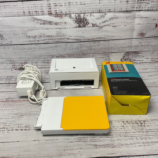 Kodak Instant Dock Photo Printer PD460 4" x 6" Bluetooth + Cartridge and Paper