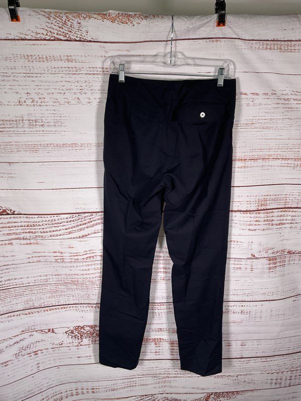 Ralph Lauren RL Women's Navy Blue Pants Size 4 Cotton Blend Black Label