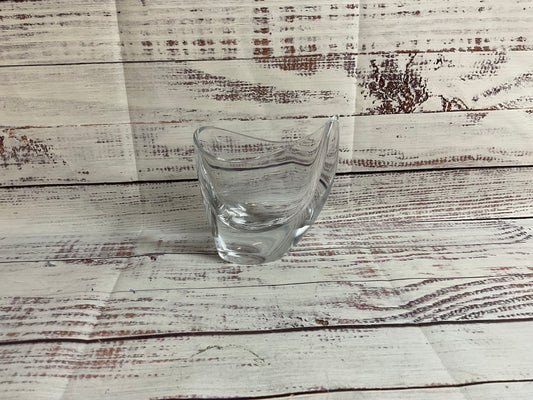 Nambe Crystal Glass Vase