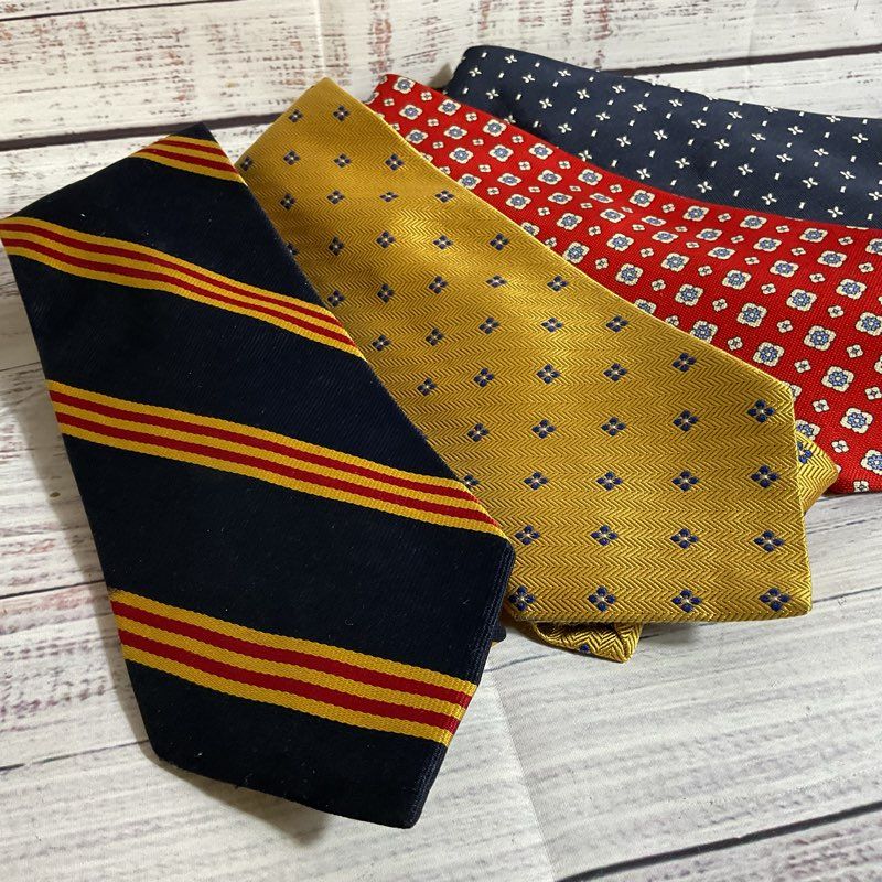 Set of 4 BROOKS BROTHERS Men's Ties