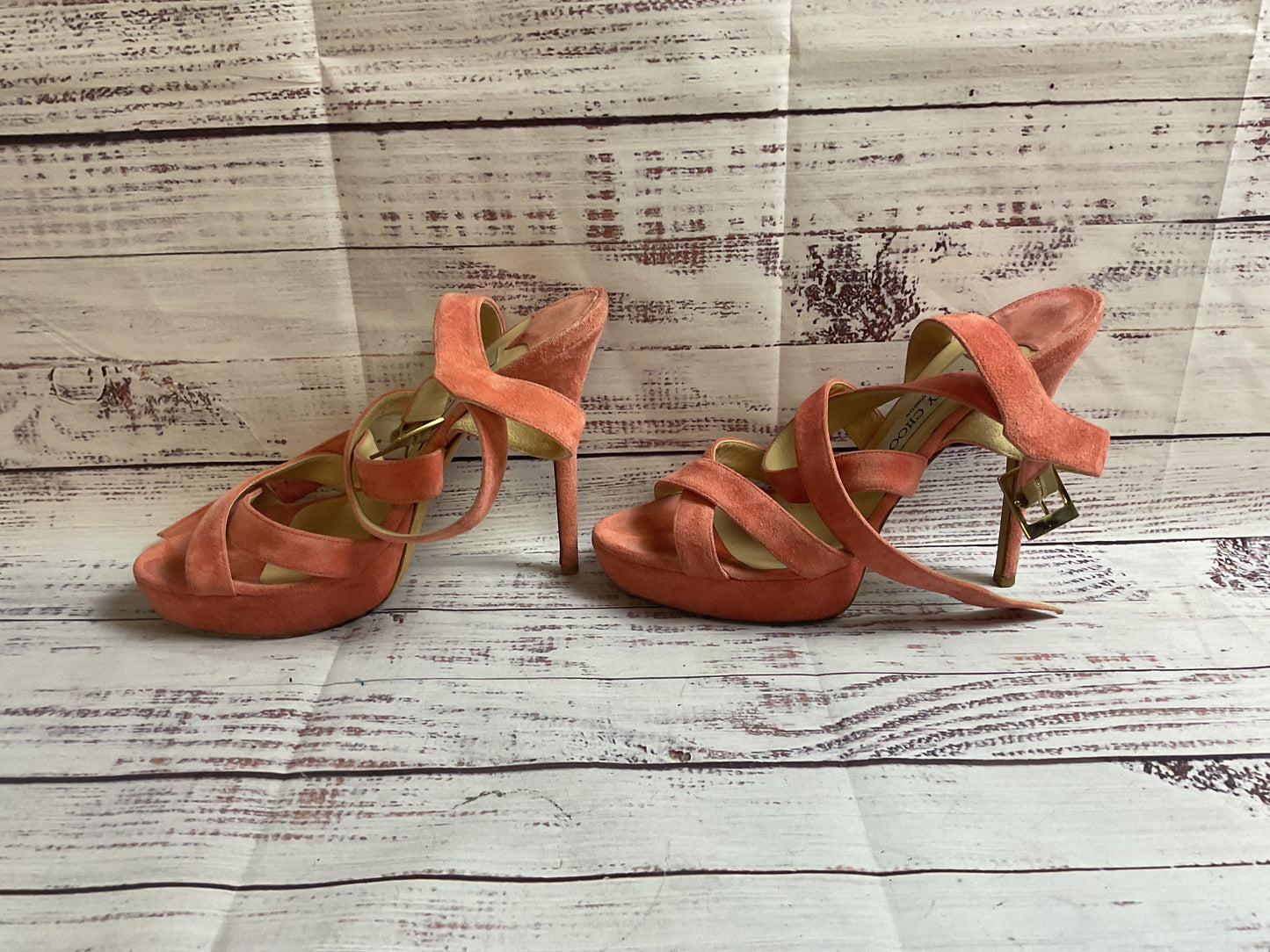 Jimmy Choo Coral Strappy Heel Women 39