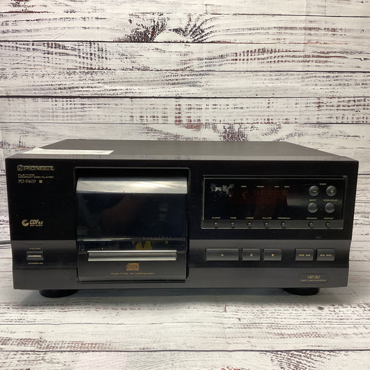 Pioneer PD-F407 25 Disc CD Player Turns On Parts Repair
