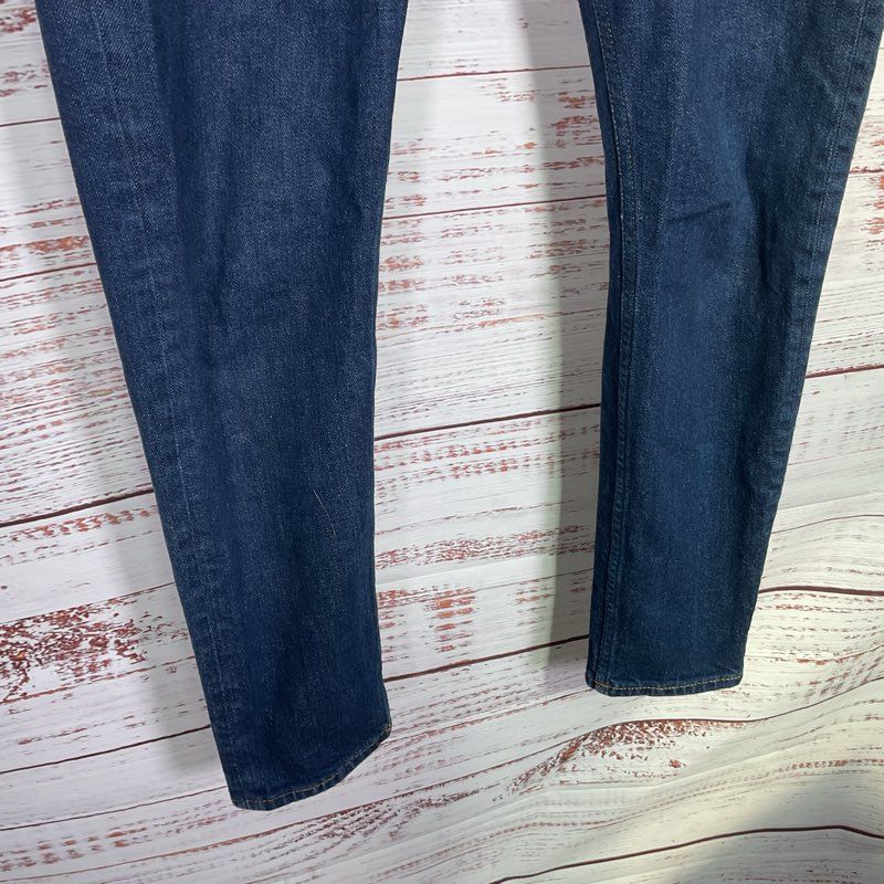 Acne Studios Bla Konst Melk Indigo Blue Slim Tapered Denim Jeans - Size 30x30