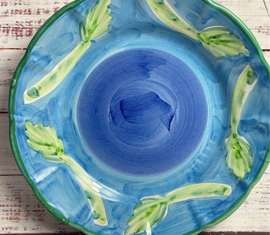 Williams Sonoma Country Fair 8" Set of 2 Salad Plates Multicolor