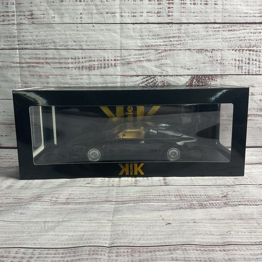KK Scale Lamborghini Julpa 3500 Black Die Cast 1/8th Rocky Car Model Collectible