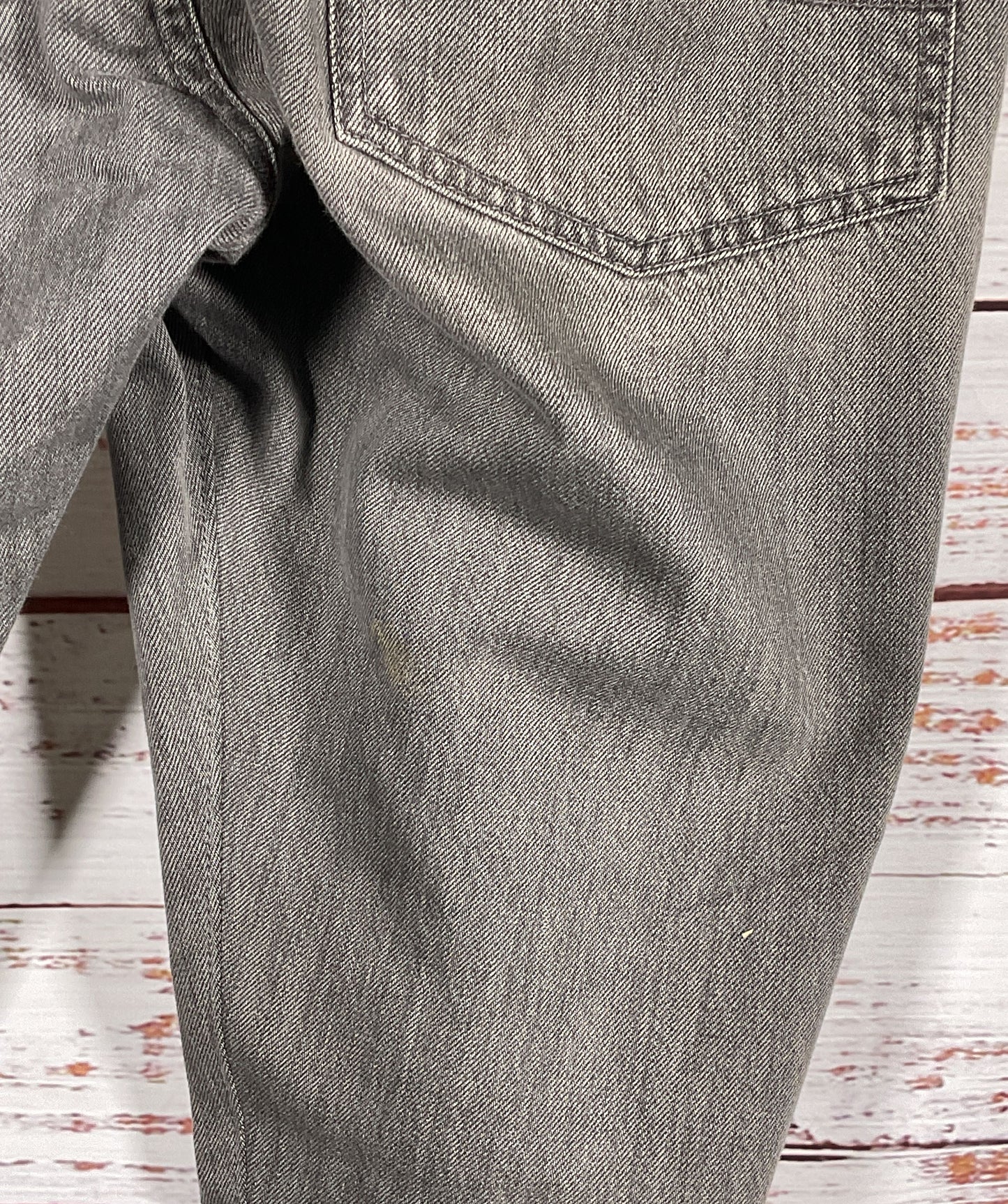 Spurr by Simon Spurr Straight Leg Jeans Gray 36